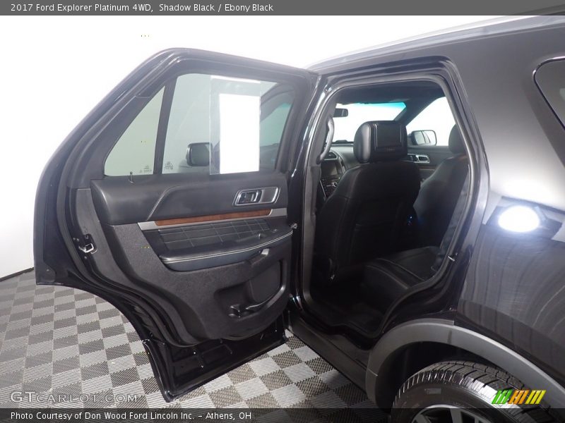 Shadow Black / Ebony Black 2017 Ford Explorer Platinum 4WD