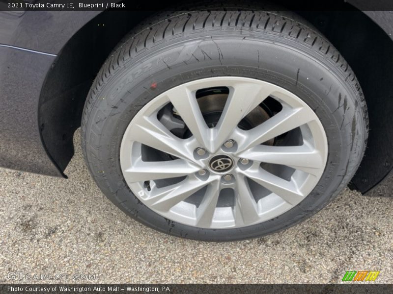 Blueprint / Black 2021 Toyota Camry LE