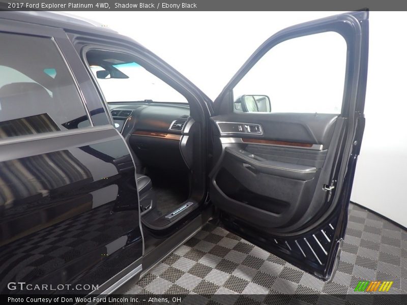 Shadow Black / Ebony Black 2017 Ford Explorer Platinum 4WD