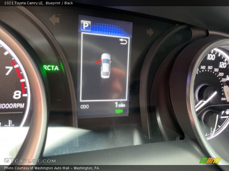 Blueprint / Black 2021 Toyota Camry LE
