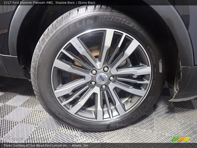 Shadow Black / Ebony Black 2017 Ford Explorer Platinum 4WD