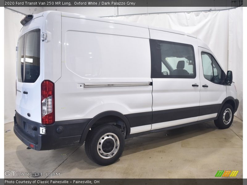 Oxford White / Dark Palazzo Grey 2020 Ford Transit Van 250 MR Long
