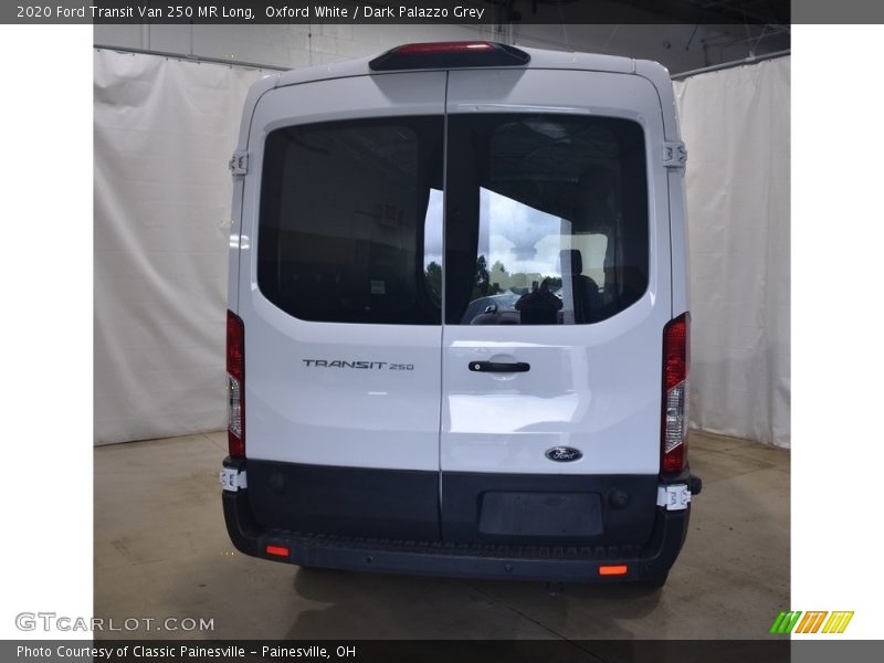 Oxford White / Dark Palazzo Grey 2020 Ford Transit Van 250 MR Long