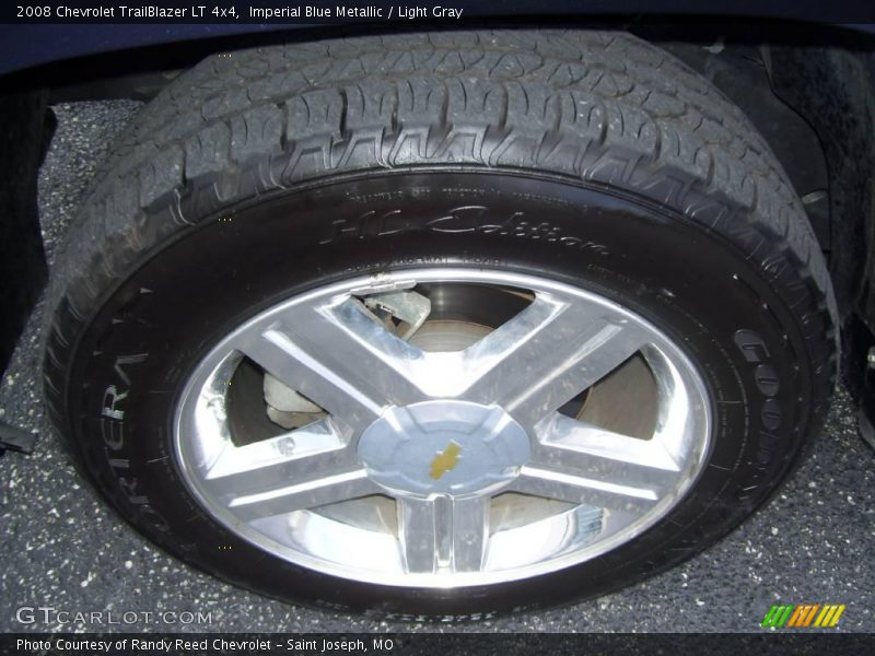 Imperial Blue Metallic / Light Gray 2008 Chevrolet TrailBlazer LT 4x4