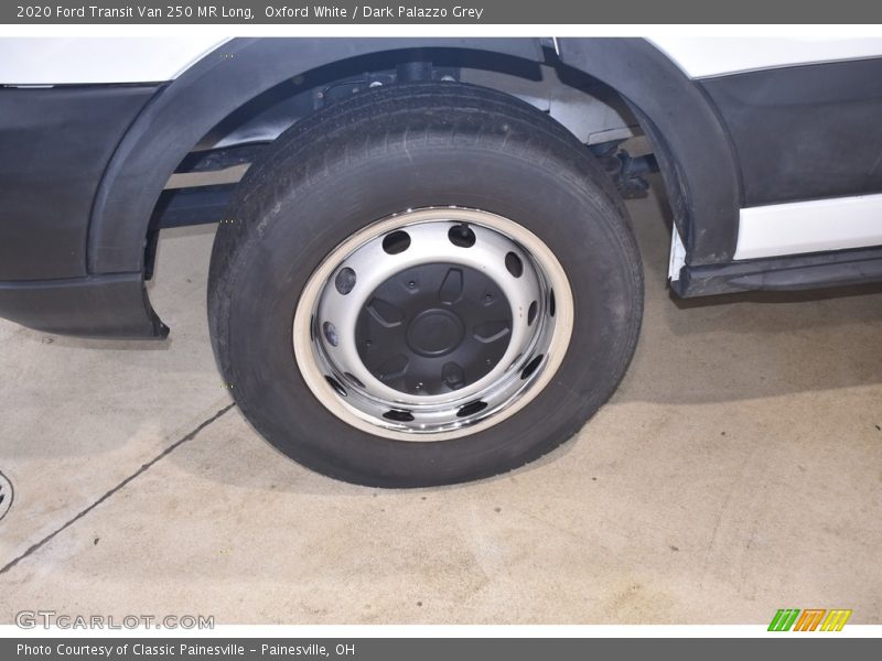 Oxford White / Dark Palazzo Grey 2020 Ford Transit Van 250 MR Long