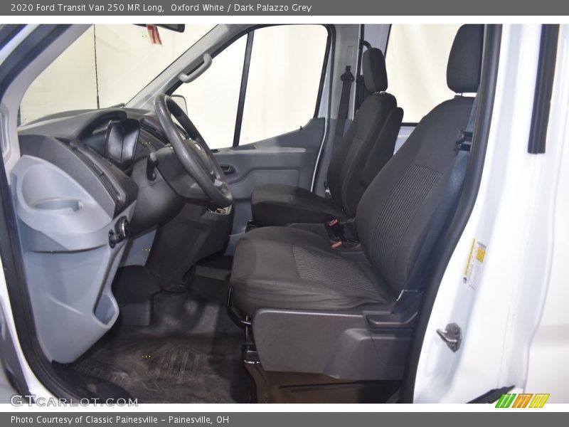 Oxford White / Dark Palazzo Grey 2020 Ford Transit Van 250 MR Long
