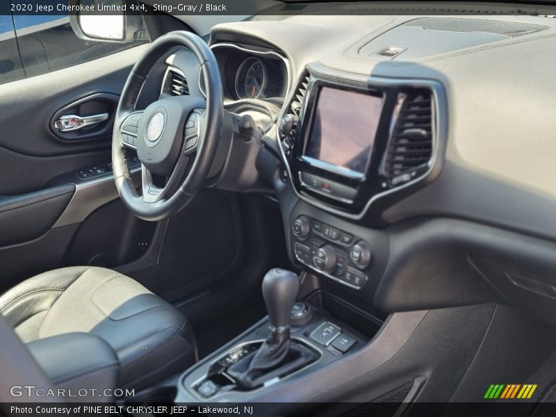 Sting-Gray / Black 2020 Jeep Cherokee Limited 4x4