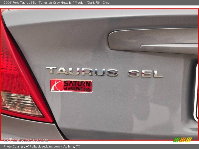Tungsten Grey Metallic / Medium/Dark Flint Grey 2006 Ford Taurus SEL