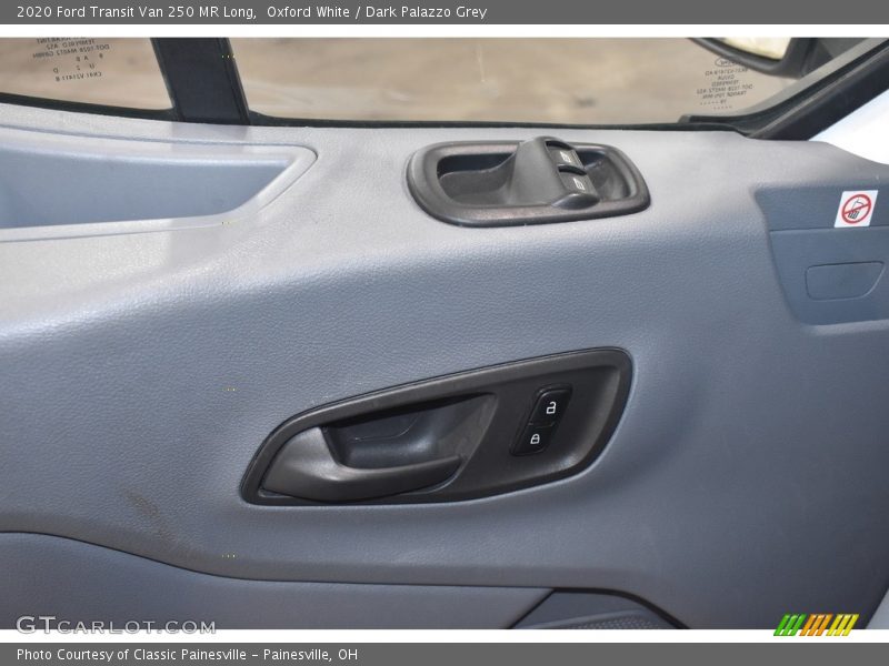 Oxford White / Dark Palazzo Grey 2020 Ford Transit Van 250 MR Long