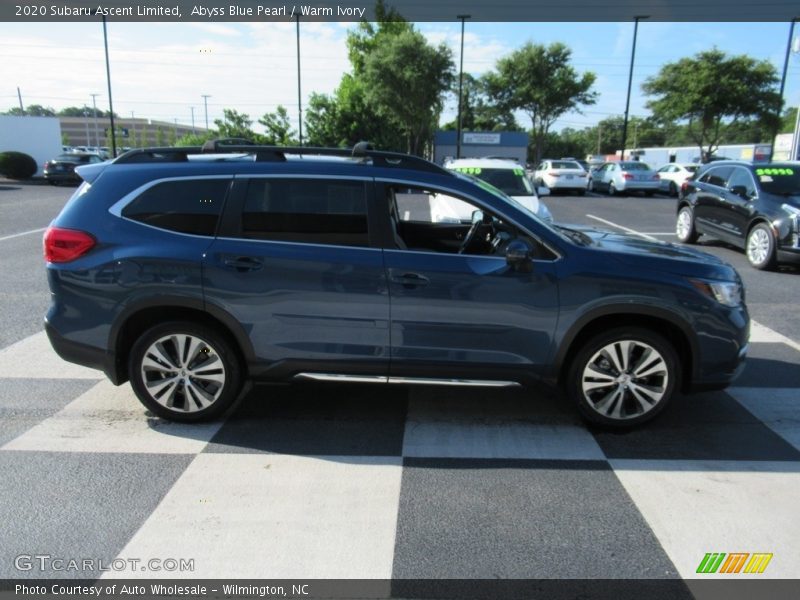 Abyss Blue Pearl / Warm Ivory 2020 Subaru Ascent Limited