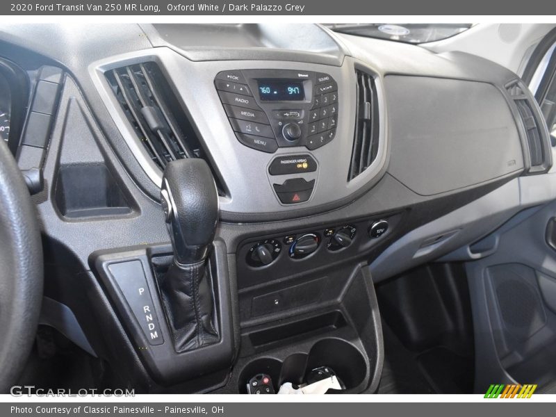 Oxford White / Dark Palazzo Grey 2020 Ford Transit Van 250 MR Long