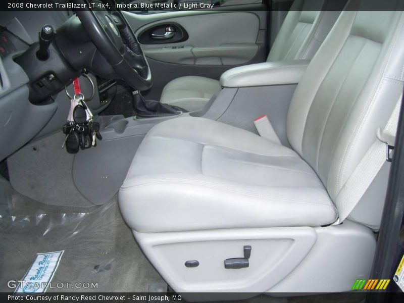 Imperial Blue Metallic / Light Gray 2008 Chevrolet TrailBlazer LT 4x4