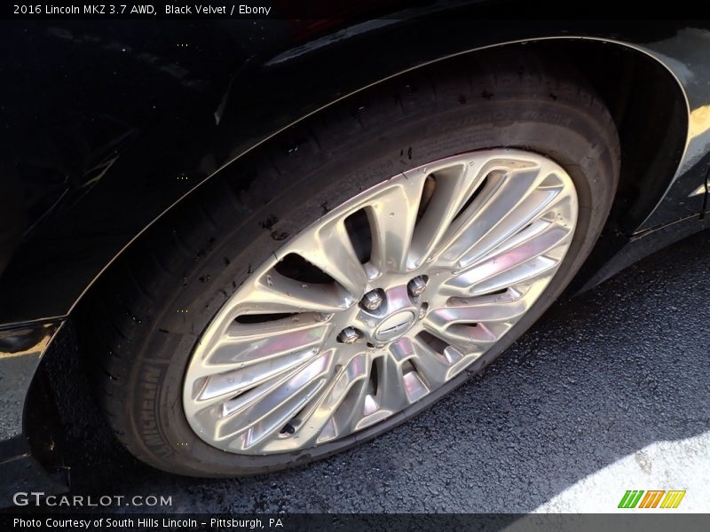Black Velvet / Ebony 2016 Lincoln MKZ 3.7 AWD