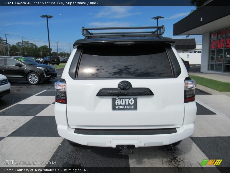 Super White / Black 2021 Toyota 4Runner Venture 4x4
