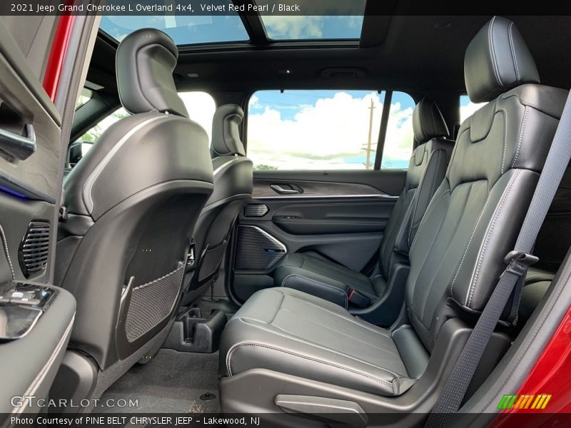 Rear Seat of 2021 Grand Cherokee L Overland 4x4