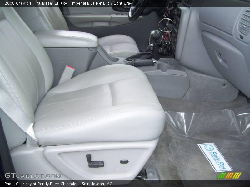 Imperial Blue Metallic / Light Gray 2008 Chevrolet TrailBlazer LT 4x4