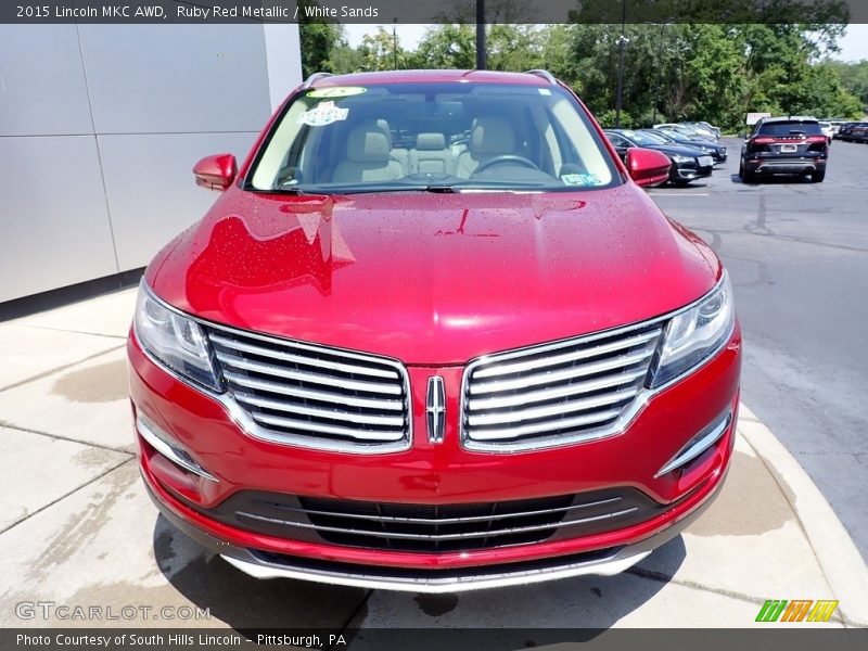 Ruby Red Metallic / White Sands 2015 Lincoln MKC AWD