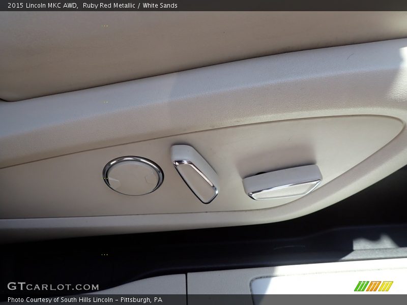 Ruby Red Metallic / White Sands 2015 Lincoln MKC AWD