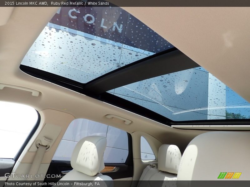Ruby Red Metallic / White Sands 2015 Lincoln MKC AWD