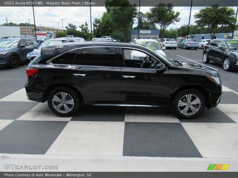 Majestic Black Pearl / Ebony 2020 Acura MDX FWD