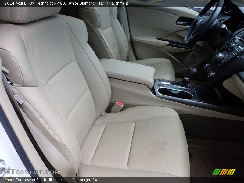 White Diamond Pearl / Parchment 2014 Acura RDX Technology AWD