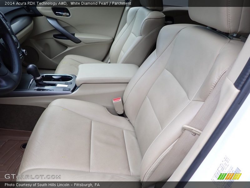 White Diamond Pearl / Parchment 2014 Acura RDX Technology AWD