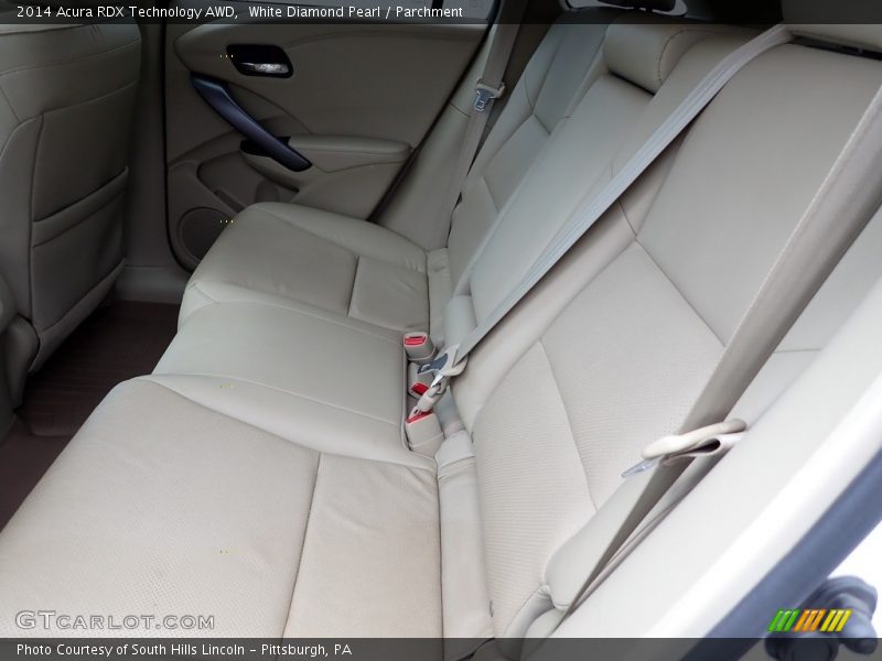 White Diamond Pearl / Parchment 2014 Acura RDX Technology AWD