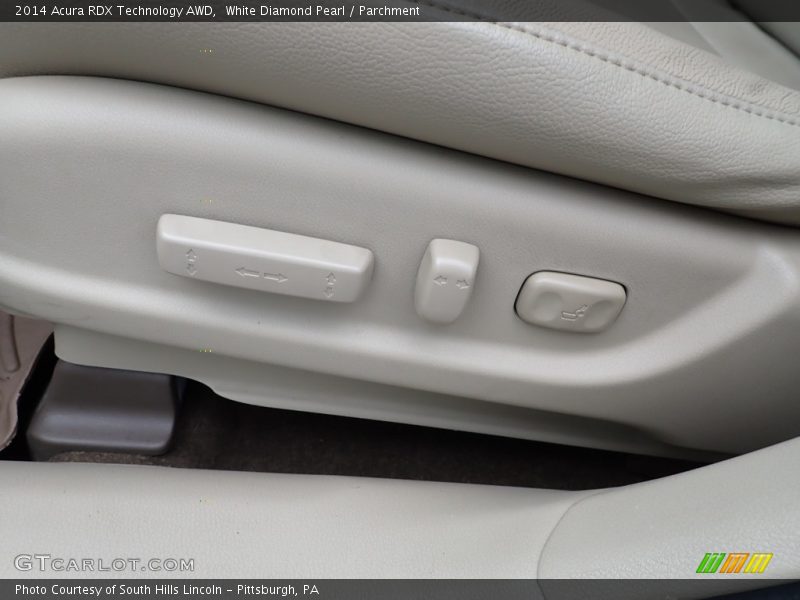 White Diamond Pearl / Parchment 2014 Acura RDX Technology AWD