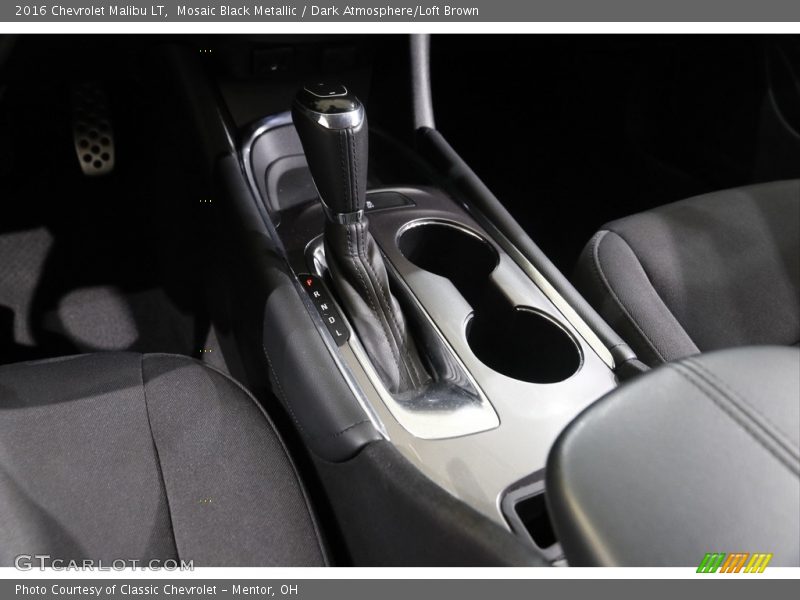 Mosaic Black Metallic / Dark Atmosphere/Loft Brown 2016 Chevrolet Malibu LT