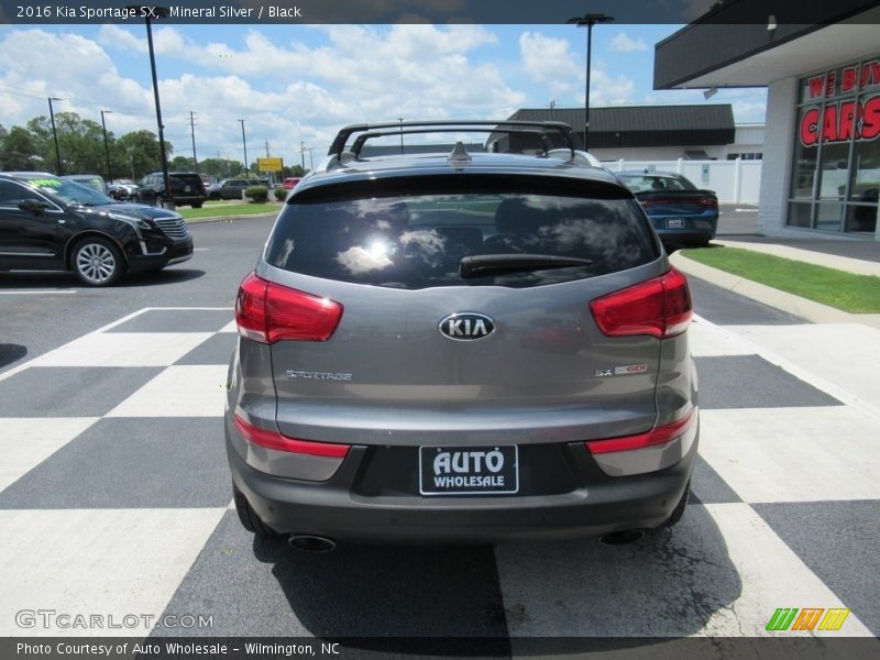 Mineral Silver / Black 2016 Kia Sportage SX
