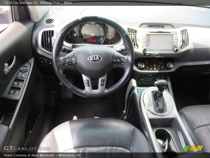 Mineral Silver / Black 2016 Kia Sportage SX