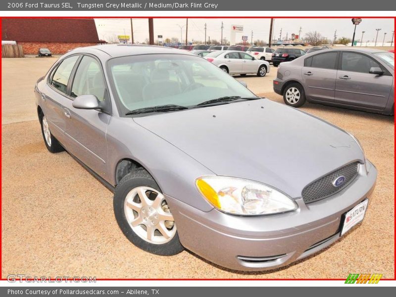 Tungsten Grey Metallic / Medium/Dark Flint Grey 2006 Ford Taurus SEL