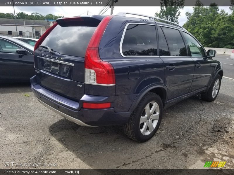 Caspian Blue Metallic / Beige 2013 Volvo XC90 3.2 AWD