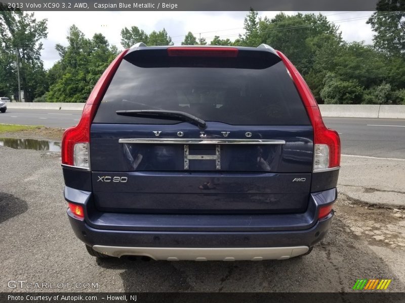 Caspian Blue Metallic / Beige 2013 Volvo XC90 3.2 AWD