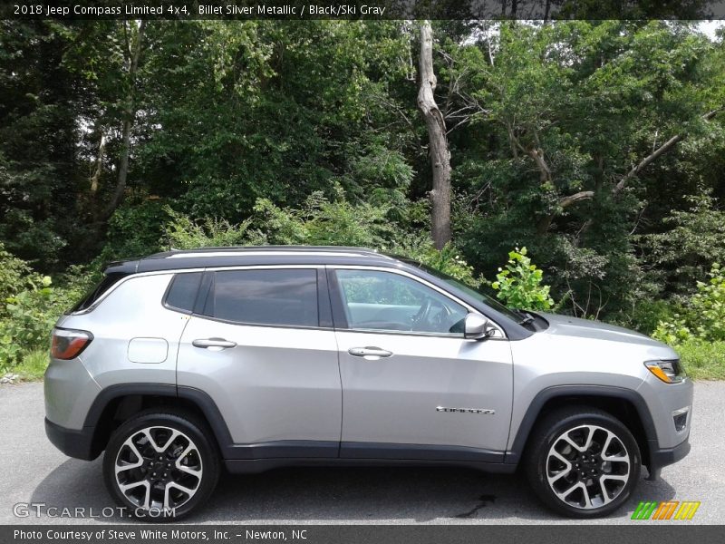 Billet Silver Metallic / Black/Ski Gray 2018 Jeep Compass Limited 4x4