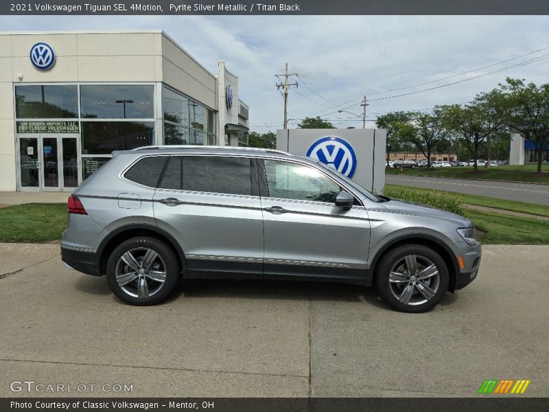  2021 Tiguan SEL 4Motion Pyrite Silver Metallic