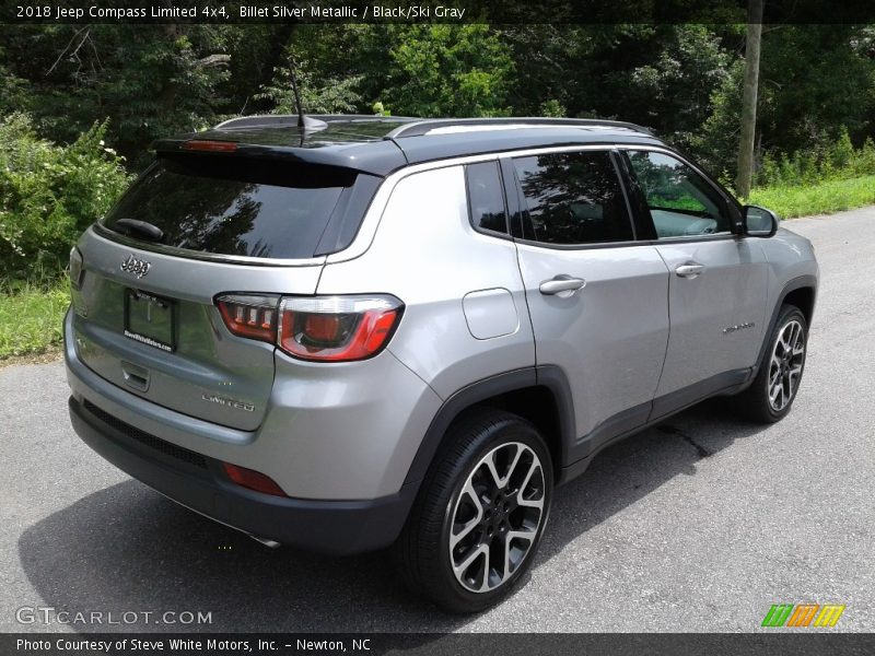 Billet Silver Metallic / Black/Ski Gray 2018 Jeep Compass Limited 4x4