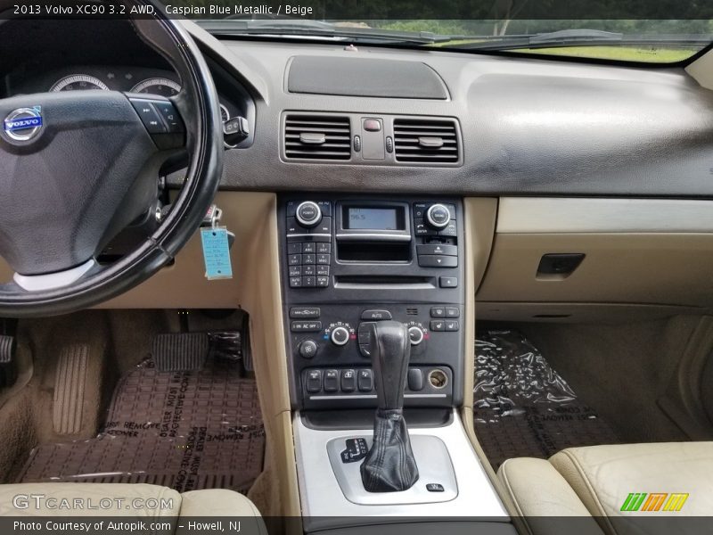 Caspian Blue Metallic / Beige 2013 Volvo XC90 3.2 AWD