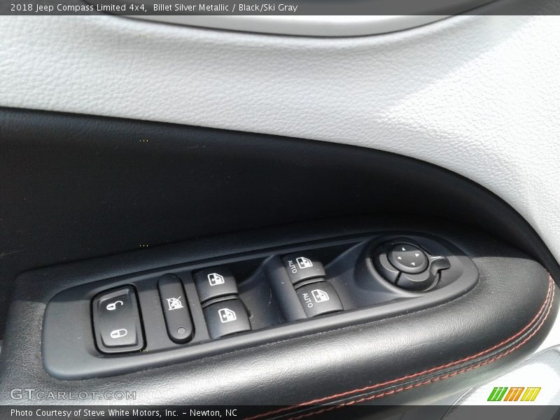 Billet Silver Metallic / Black/Ski Gray 2018 Jeep Compass Limited 4x4