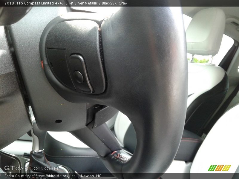 Billet Silver Metallic / Black/Ski Gray 2018 Jeep Compass Limited 4x4