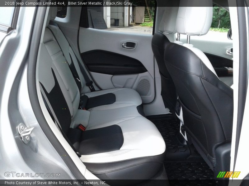 Billet Silver Metallic / Black/Ski Gray 2018 Jeep Compass Limited 4x4
