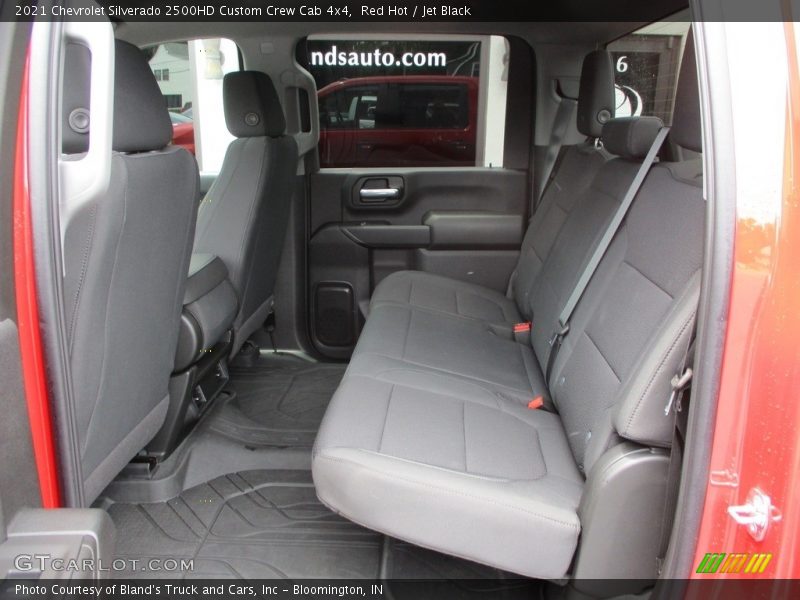 Red Hot / Jet Black 2021 Chevrolet Silverado 2500HD Custom Crew Cab 4x4