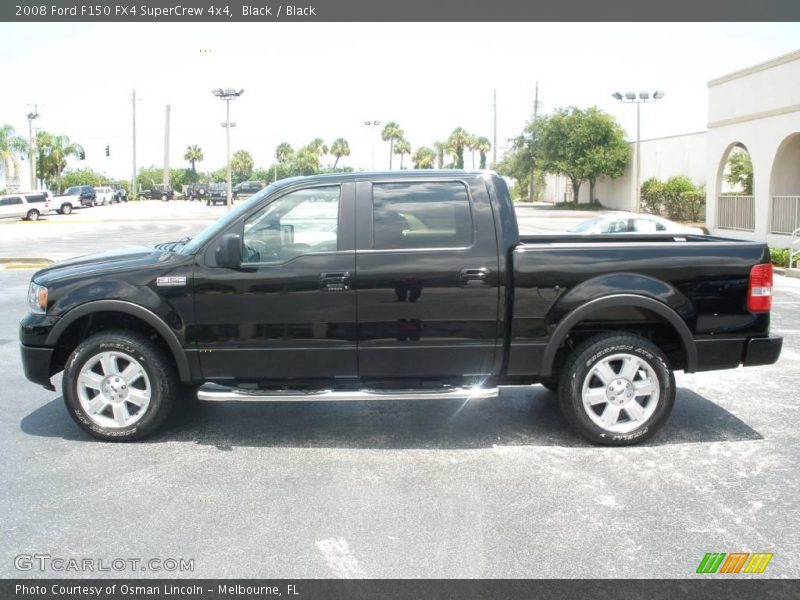 Black / Black 2008 Ford F150 FX4 SuperCrew 4x4