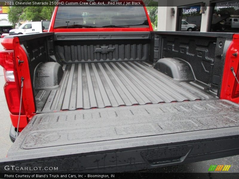 Red Hot / Jet Black 2021 Chevrolet Silverado 2500HD Custom Crew Cab 4x4