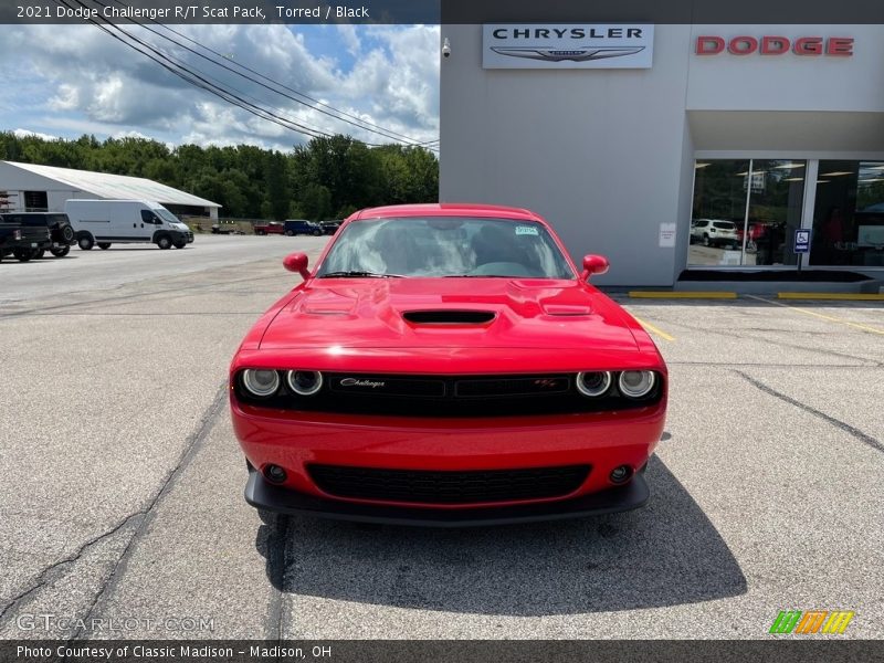 Torred / Black 2021 Dodge Challenger R/T Scat Pack