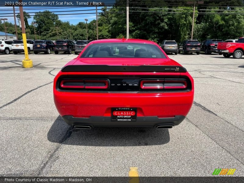 Torred / Black 2021 Dodge Challenger R/T Scat Pack