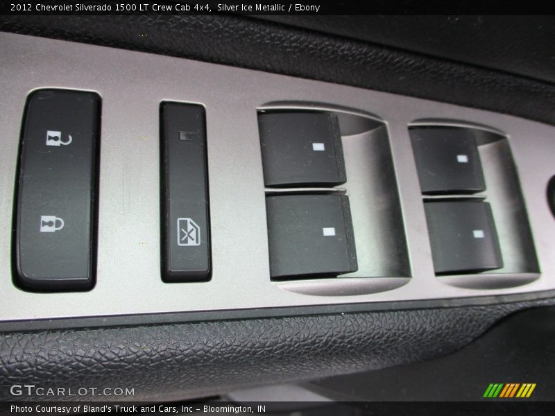 Silver Ice Metallic / Ebony 2012 Chevrolet Silverado 1500 LT Crew Cab 4x4