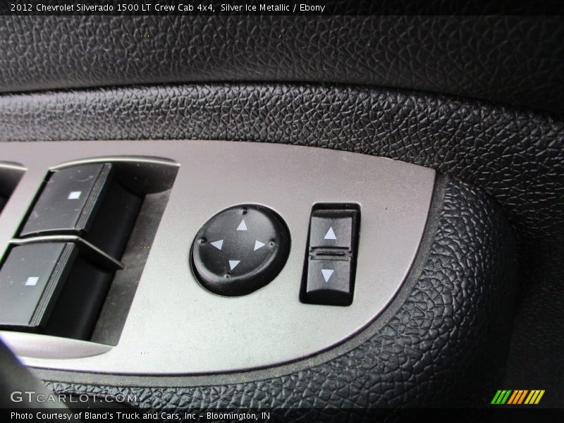 Silver Ice Metallic / Ebony 2012 Chevrolet Silverado 1500 LT Crew Cab 4x4