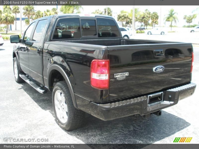 Black / Black 2008 Ford F150 FX4 SuperCrew 4x4