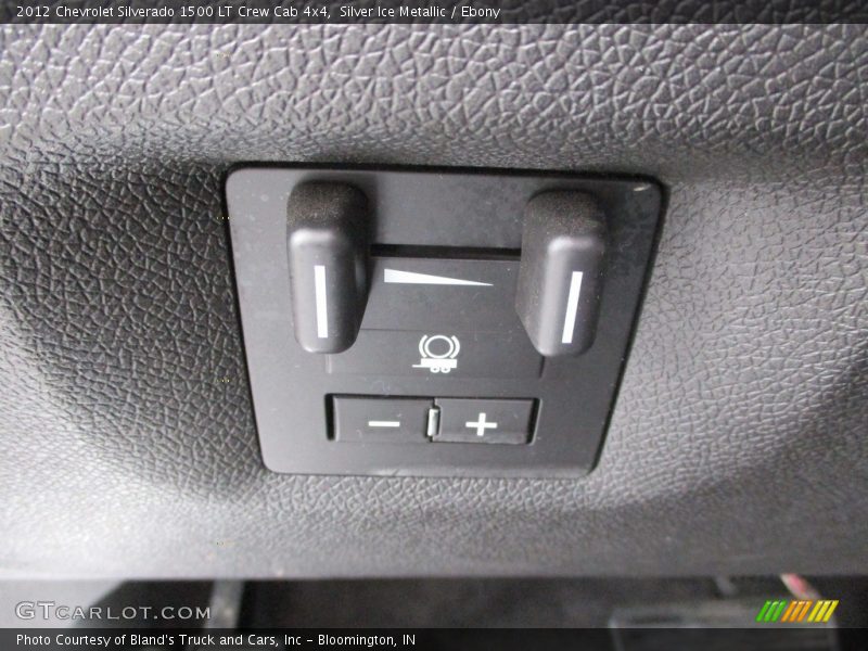 Silver Ice Metallic / Ebony 2012 Chevrolet Silverado 1500 LT Crew Cab 4x4